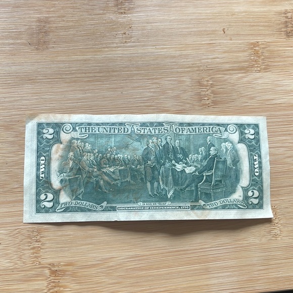 Vintage Series 1976 Two Dollar bill - Picture 4 of 4